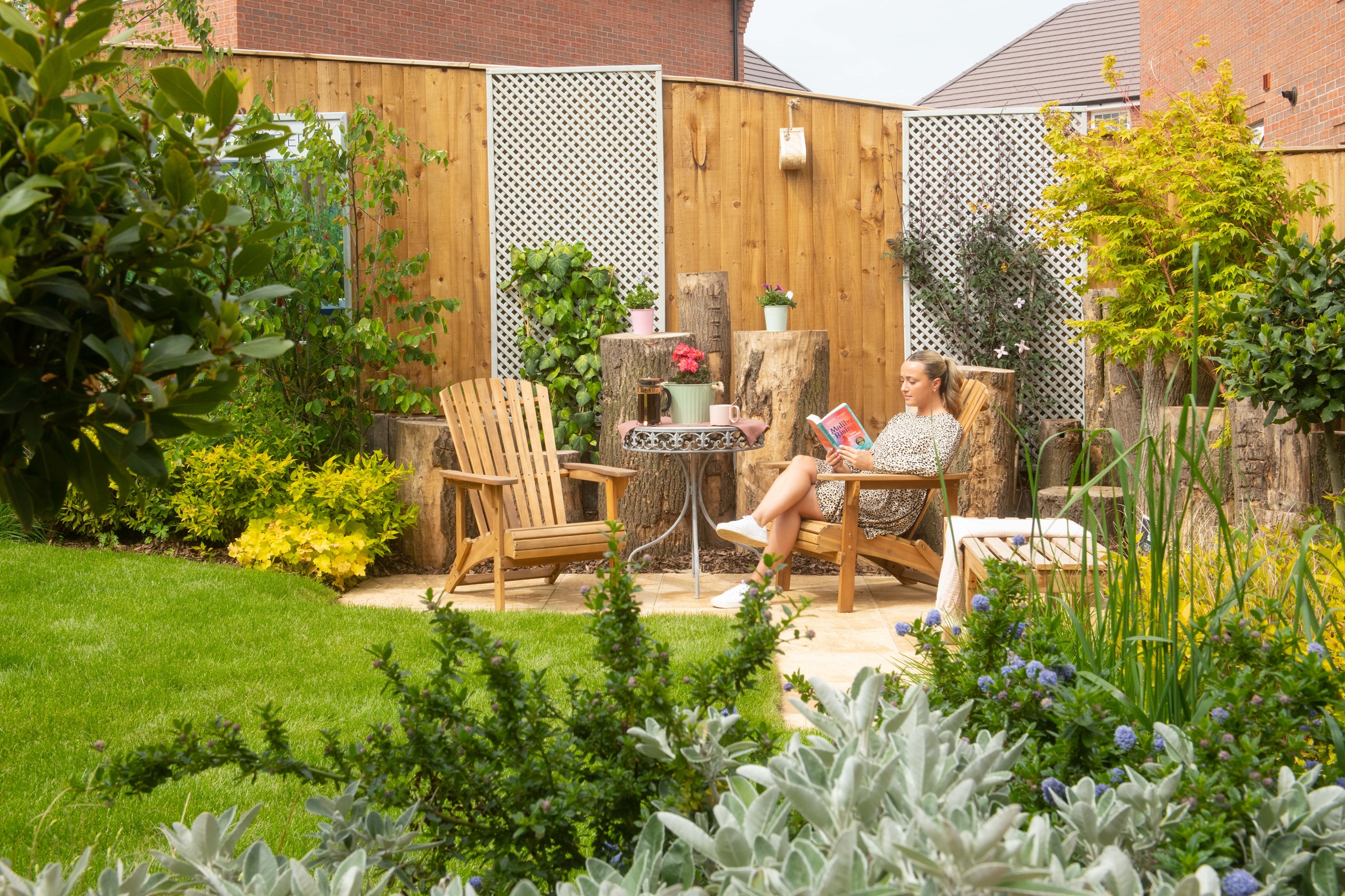 Summer garden shoot